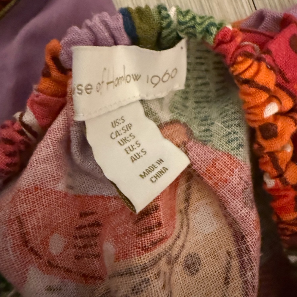 House of Harlow 1980 Pink Tropical Print Toucan Dress - Picture 3 of 5